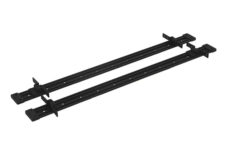 DZ 99787 – DEE ZEE Bed Cargo Rack Component, Componenet For Guardian Tonneau Cover Powder Coated Black Aluminum
